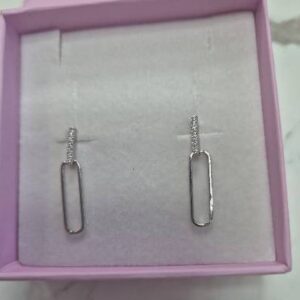 Minđuše Hamily Clips Silver 925