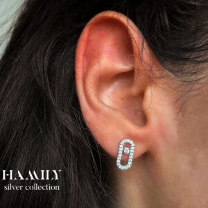 Minđuše Hamily Etherea Silver 925