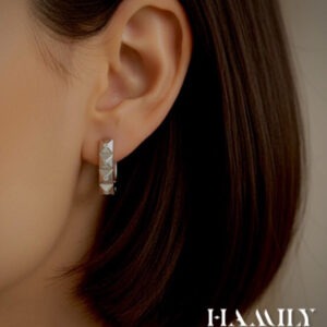 Minđuše Hamily Piramid  Silver 925