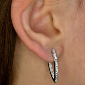Minđuše Hamily Arrow Silver 925