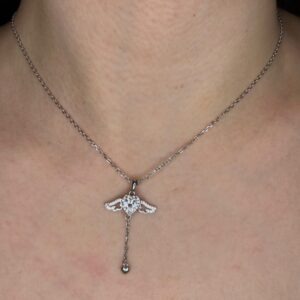 Ogrlica Hamil Angel in Motion Silver 925