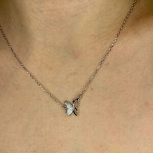Ogrlica Hamily  Mariposa Flight Srebro 925