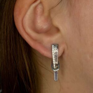 Minđuše Hamily Greek Key Silver 925
