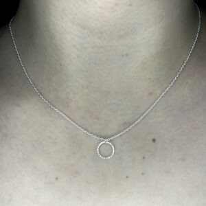Ogrlica Hamily Aurora Cirkle Silver 925