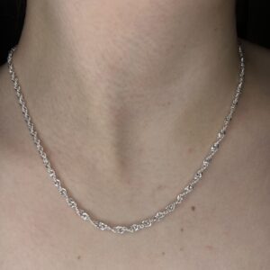 Ogrlica Hamily Stellar Spiral Silver 925