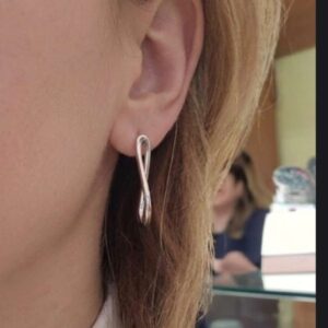 Minđuše Hamily Infinity Loop Srebro 925